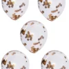 Balony z KONFETTI złotym 20cm (5szt.)