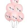 Balony z koniem różowe (6szt.)