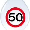 Balony ZNAK 50 (8szt.)