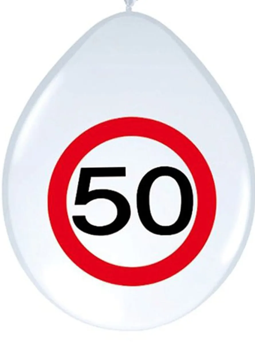 Balony ZNAK 50 (8szt.)