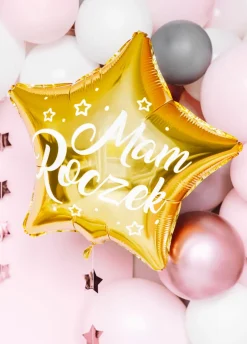 Balon z napisem MAM ROCZEK balon urodzinowy