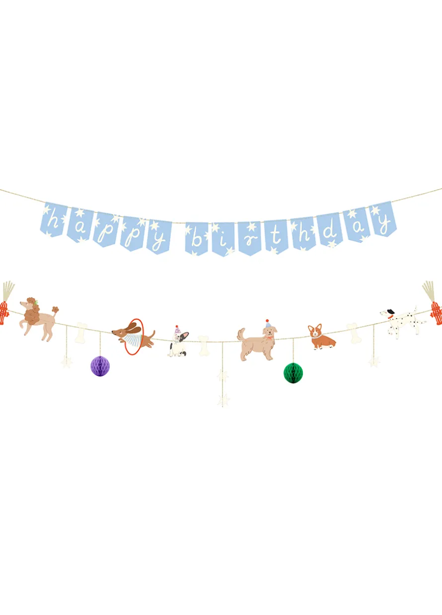 Baner Happy Birthday PIESKI 210 cm