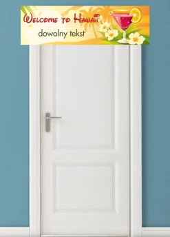 Baner hawajski ALOHA personalizowany