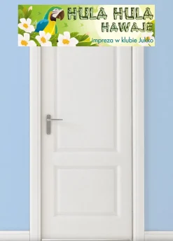 Baner personalizowany HAWAJE na hawajskie party
