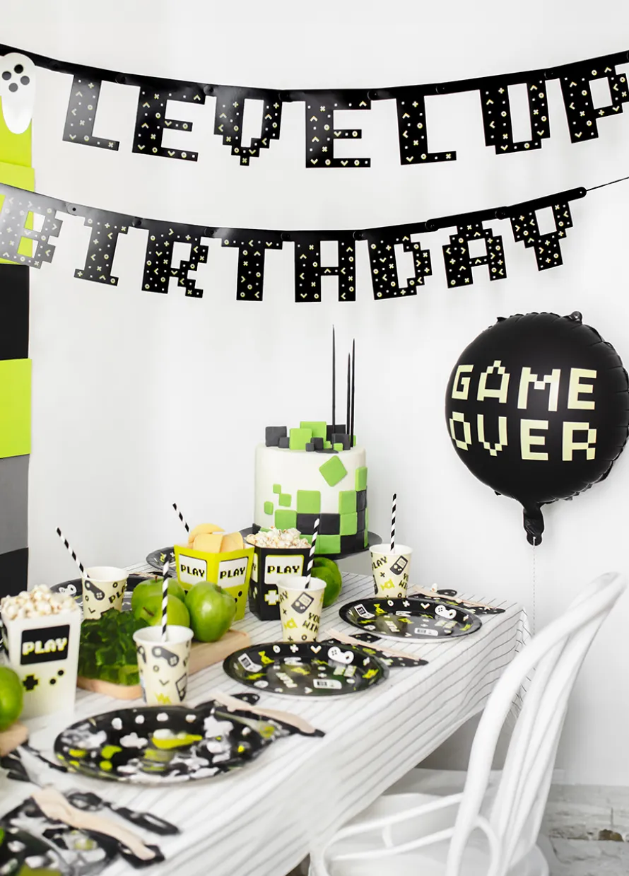 Baner urodzinowy dla gracza LEVEL UP