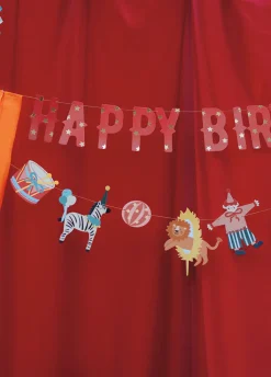 Baner urodzinowy Happy Birthday CYRK (275 cm)