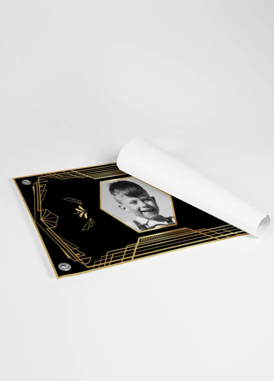 Baner urodzinowy personalizowany OKRĄGŁE URODZINY dla niego