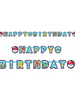 Baner urodzinowy POKEMON