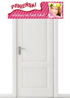 Baner ze zdjęciem na wieczór panieński - 125x38cm