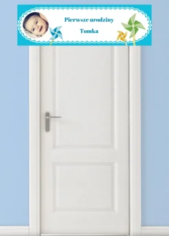 Baner ze zdjęciem NIEBIESKIE WIATRAKI