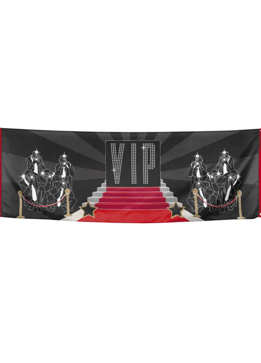 Baner z napisem VIP