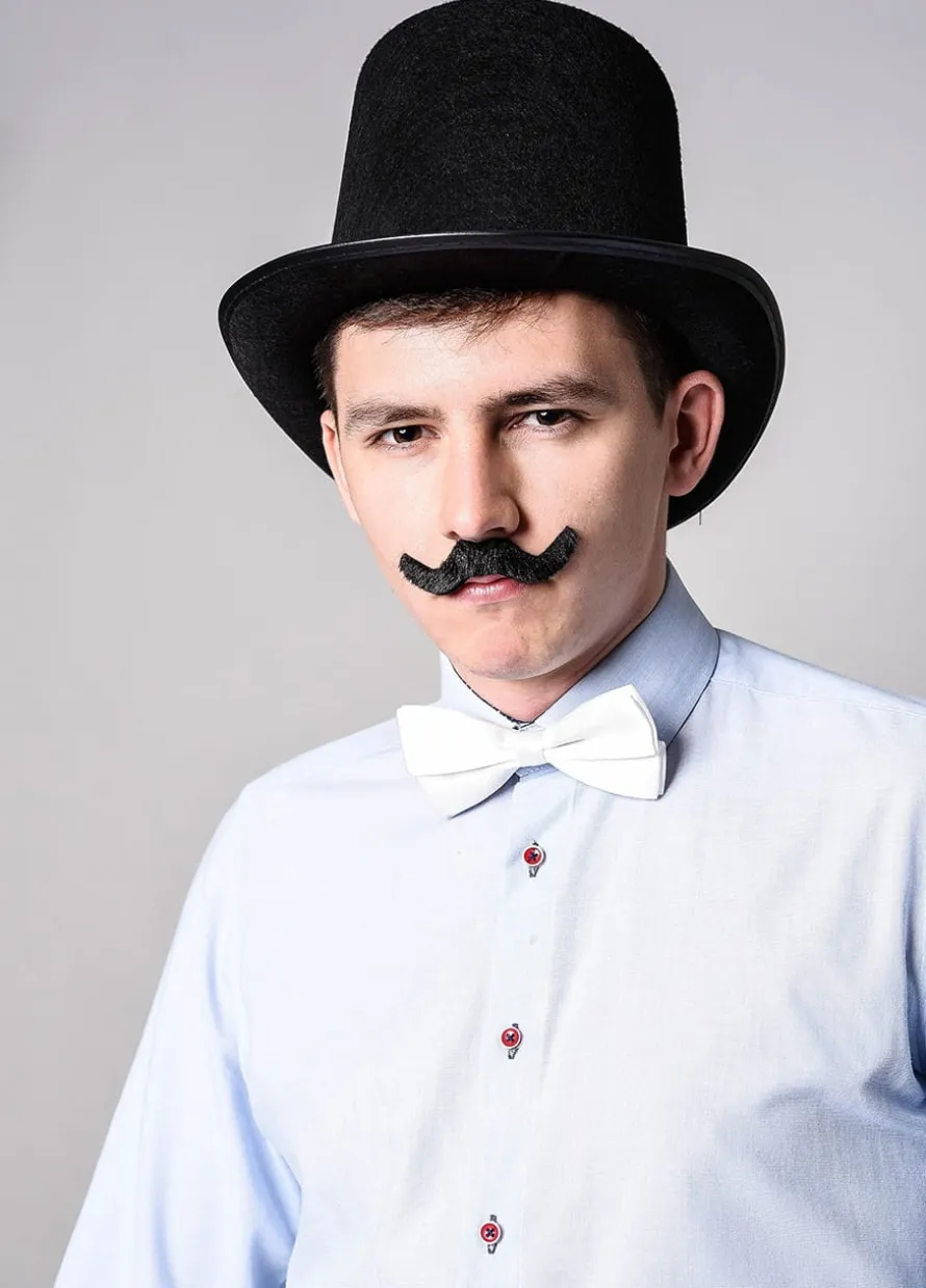 Biała mucha satynowa