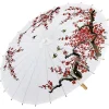 Biała parasolka GEISHA