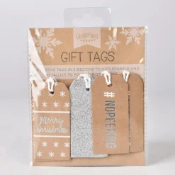 Bileciki świąteczne CHRISTMAS METALLICS (9szt.)