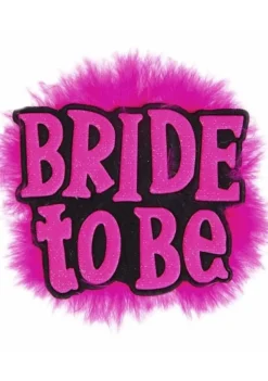 Broszka przypinka na panieński BRIDE TO BE