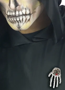 Broszka TRUPIA DŁOŃ akcesoria do stroju na Halloween