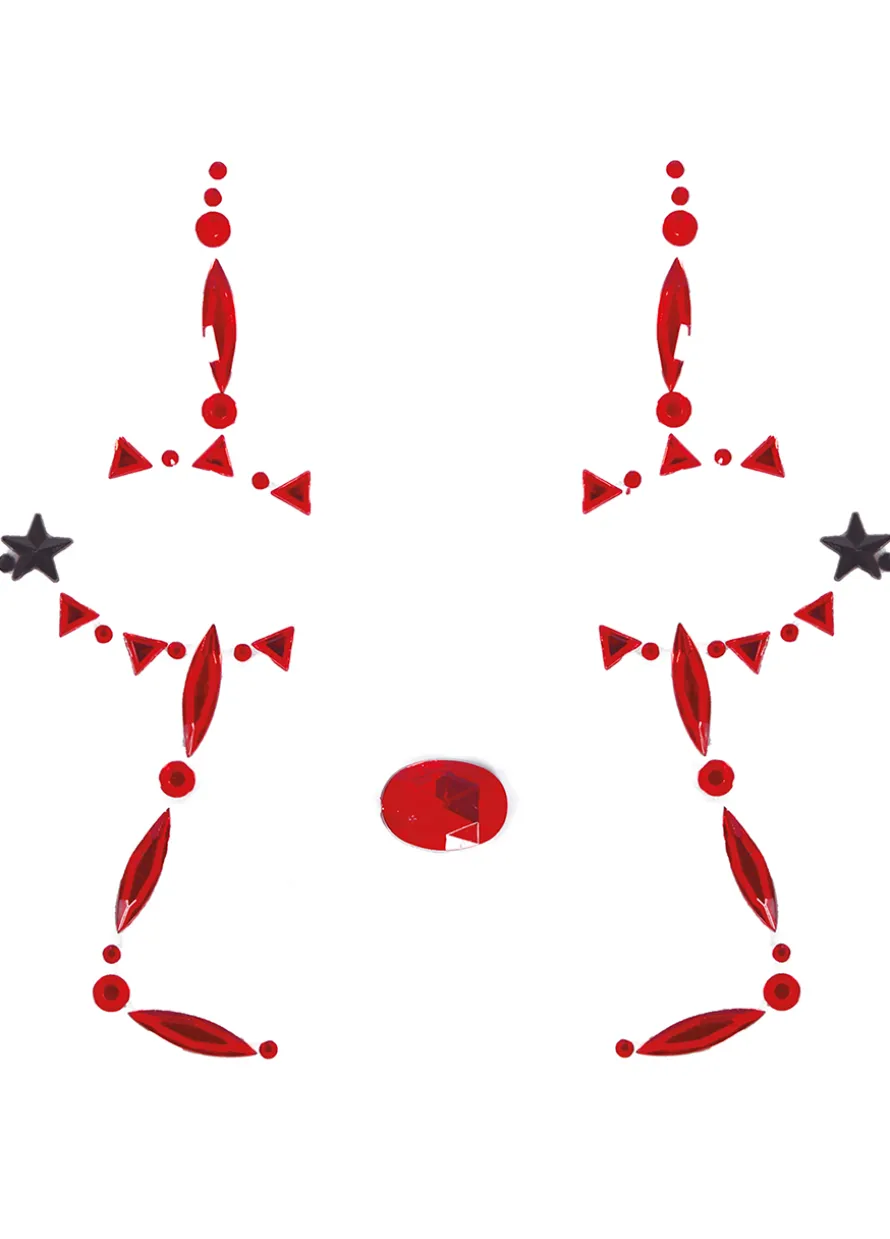 Cekiny do twarzy CLOWN