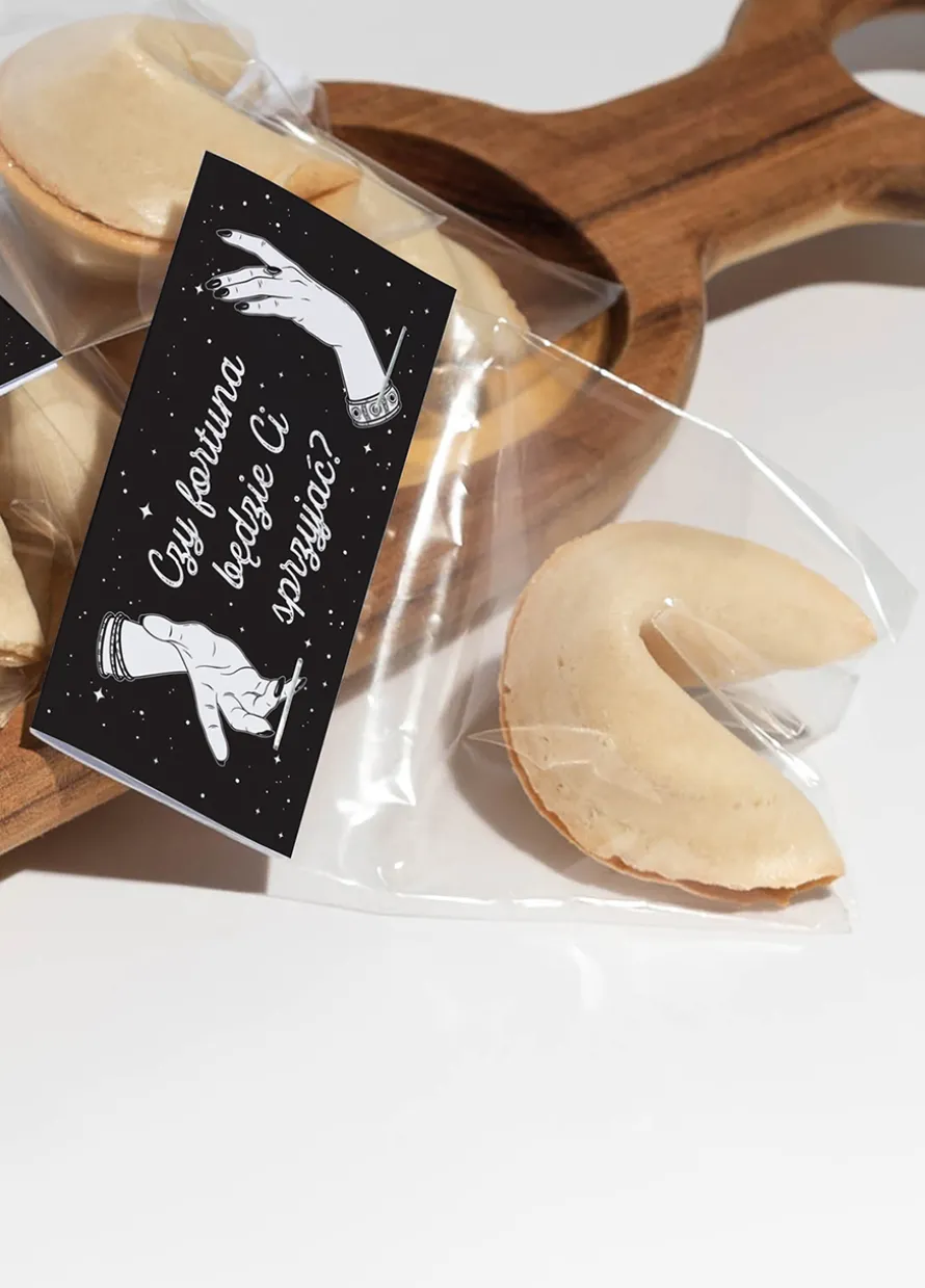 Ciasteczka z wróżbą personalizowane na Andrzejki (20szt.)
