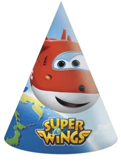 Czapeczki SUPER WINGS (6szt.)