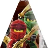 Czapeczki urodzinowe LEGO NINJAGO (6szt.)