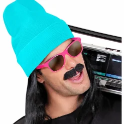 Czapka BEANIE turkusowa