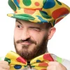 Czapka klauna w kropki