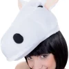 Czapka KOŃ biała