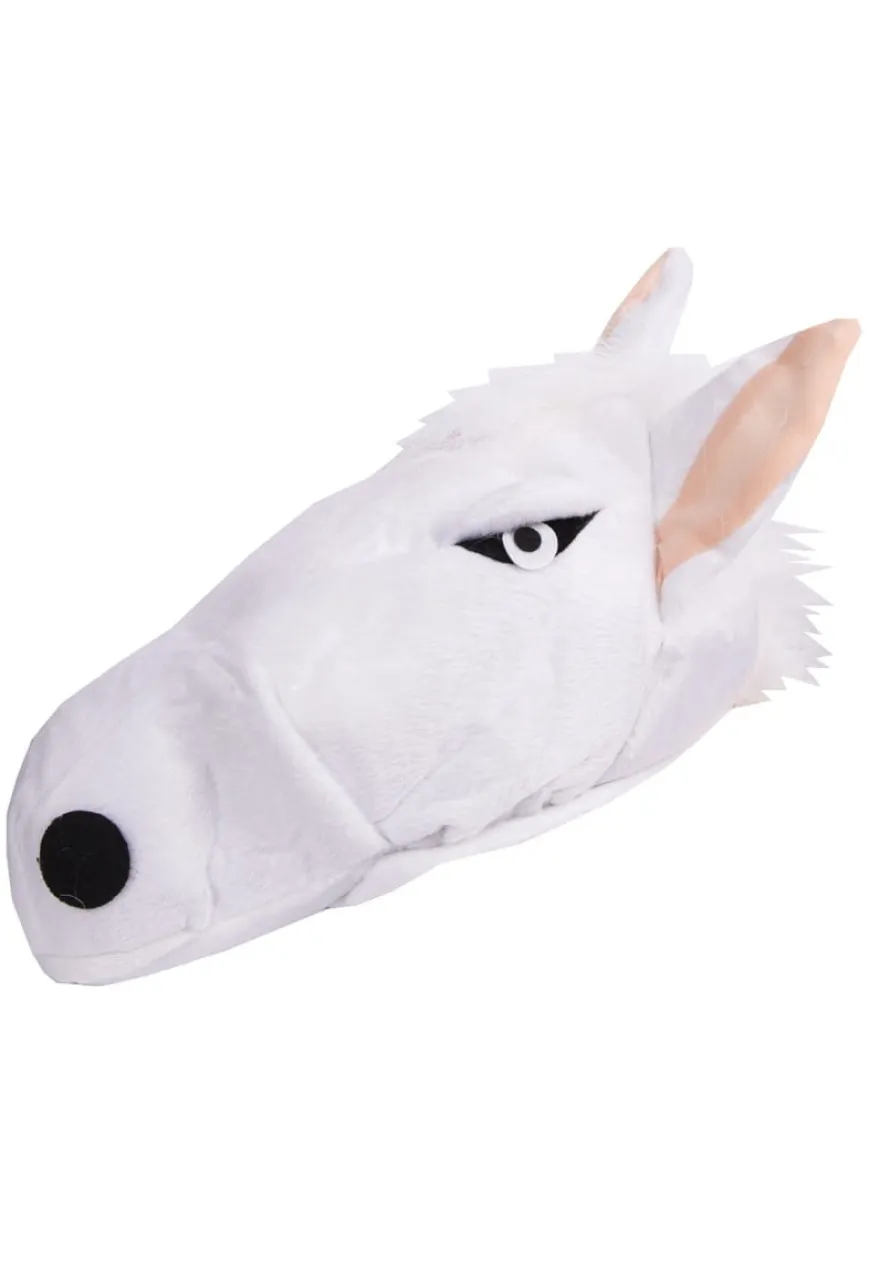 Czapka KOŃ biała