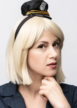 Czapka POLICJANTKI na opasce