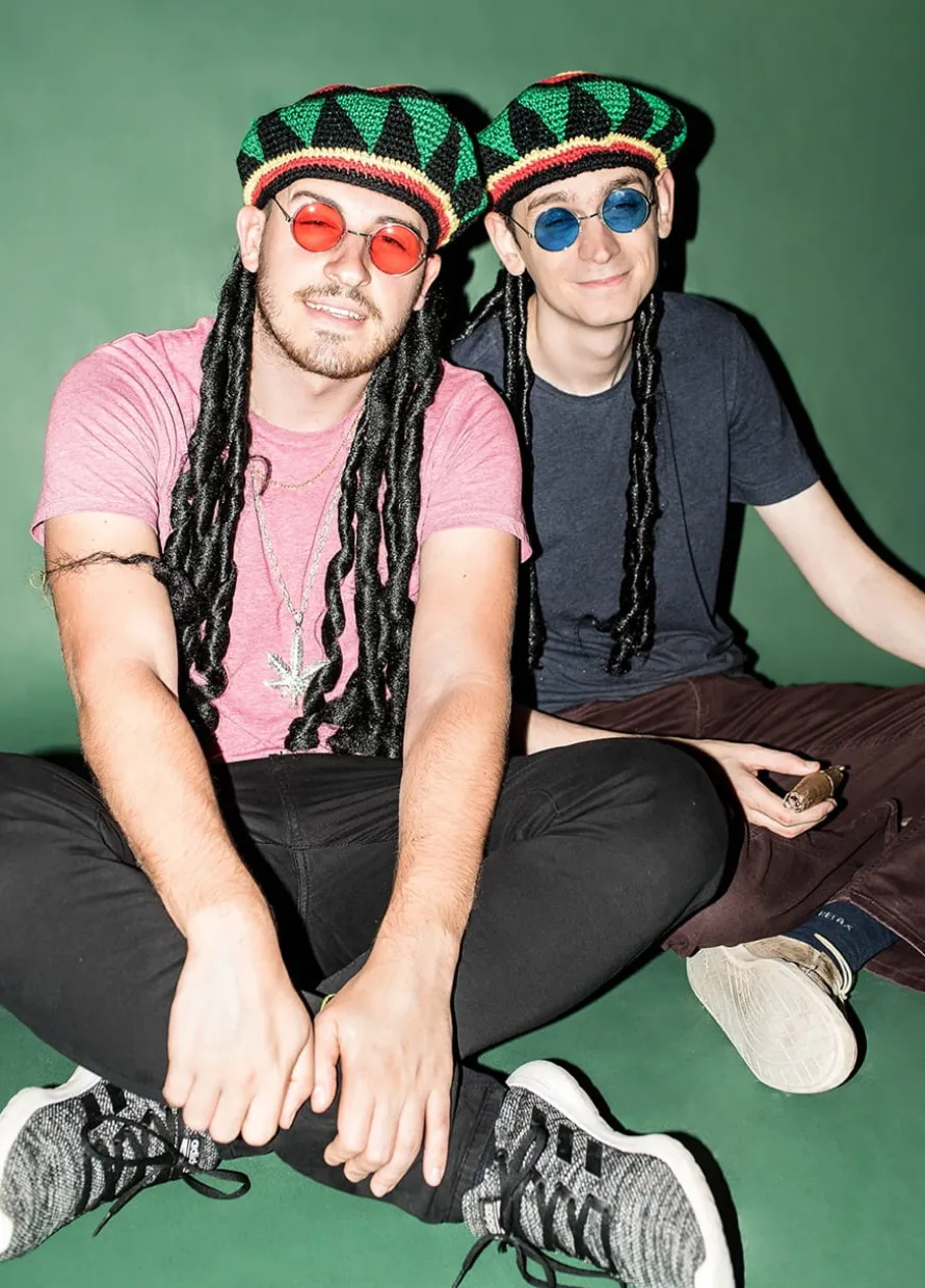 Czapka RASTA z dredami