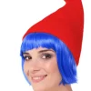 Czapka smerfa CZERWONA czapka skrzata
