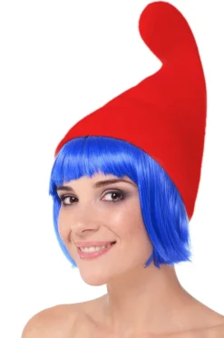 Czapka smerfa CZERWONA czapka skrzata