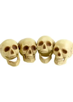 Czaszki na Halloween DEKORACJA CZACHY (4szt.)