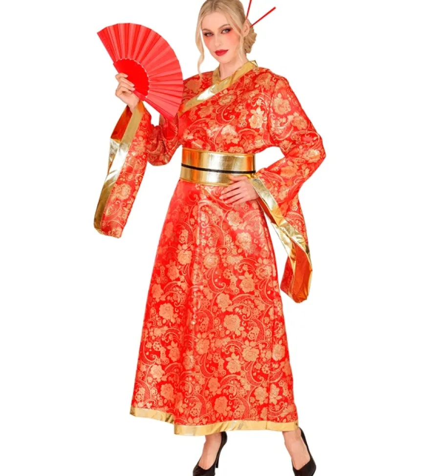 Damski strój karnawałowy KIMONO gejsza