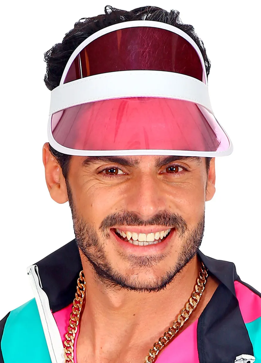 Daszek na głowę różowy DASZEK W STYLU DISCO