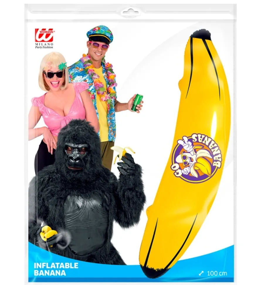 Dekoracja BANAN dmuchany 100 cm