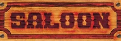 Dekoracja ścienna tabliczka SALOON