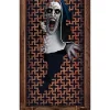 Dekoracja drzwi na halloween ZAKONNICA 80 x 180cm