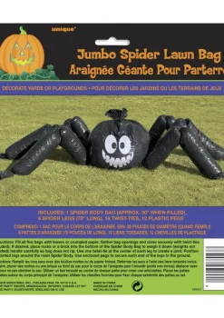 Dekoracja Halloweenowa przed dom WIELKI PAJĄK