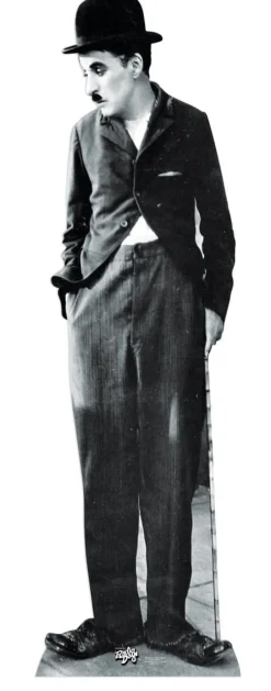 Dekoracja kartonowa CHARLIE CHAPLIN