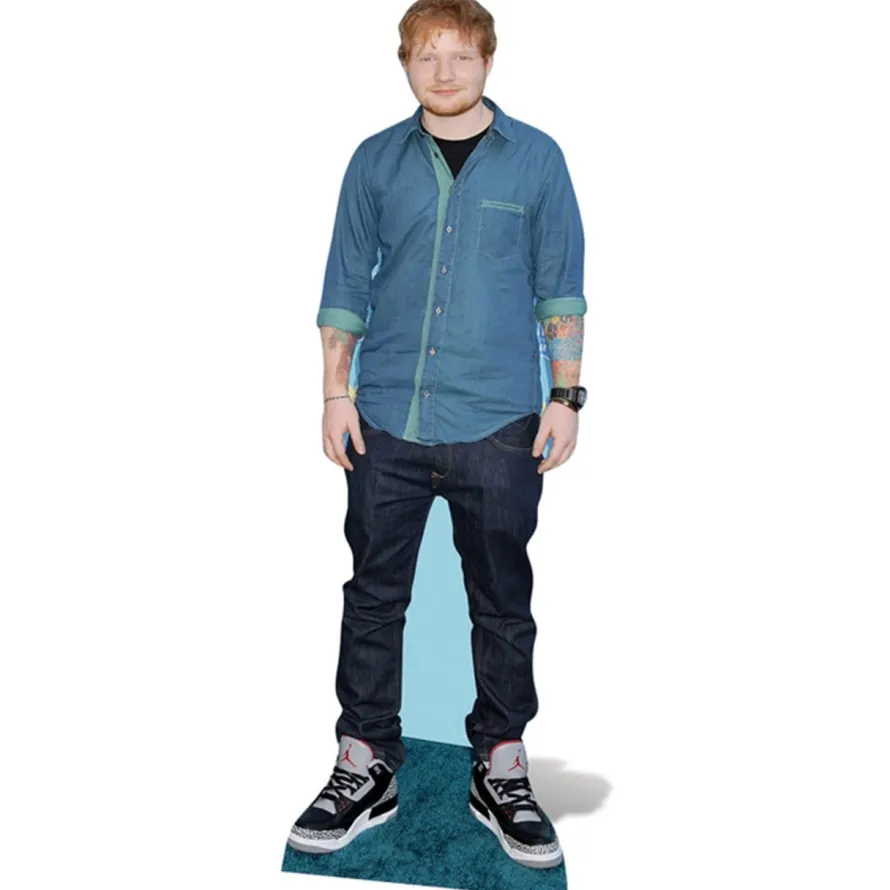 Dekoracja kartonowa ED SHEERAN