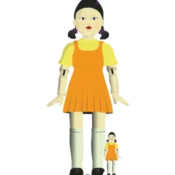 Dekoracja kartonowa GIANT DOLL Squid Game