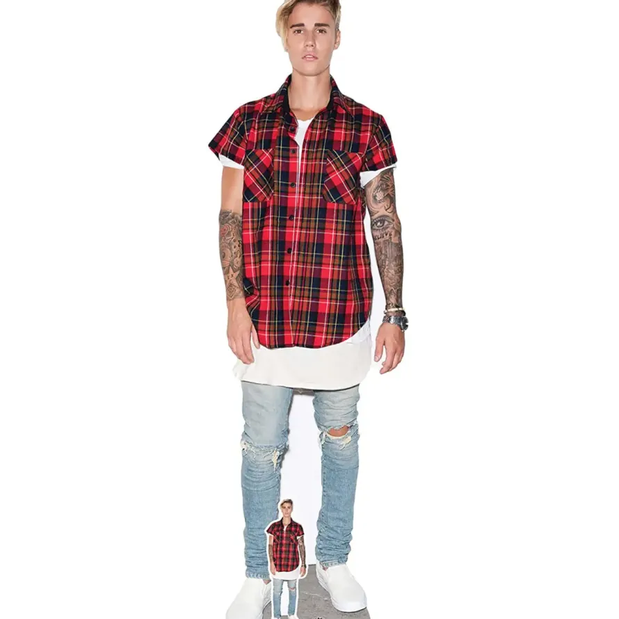 Dekoracja kartonowa Justin Bieber