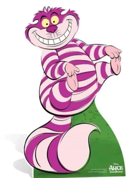 Dekoracja kartonowa KOT Z CHESHIRE