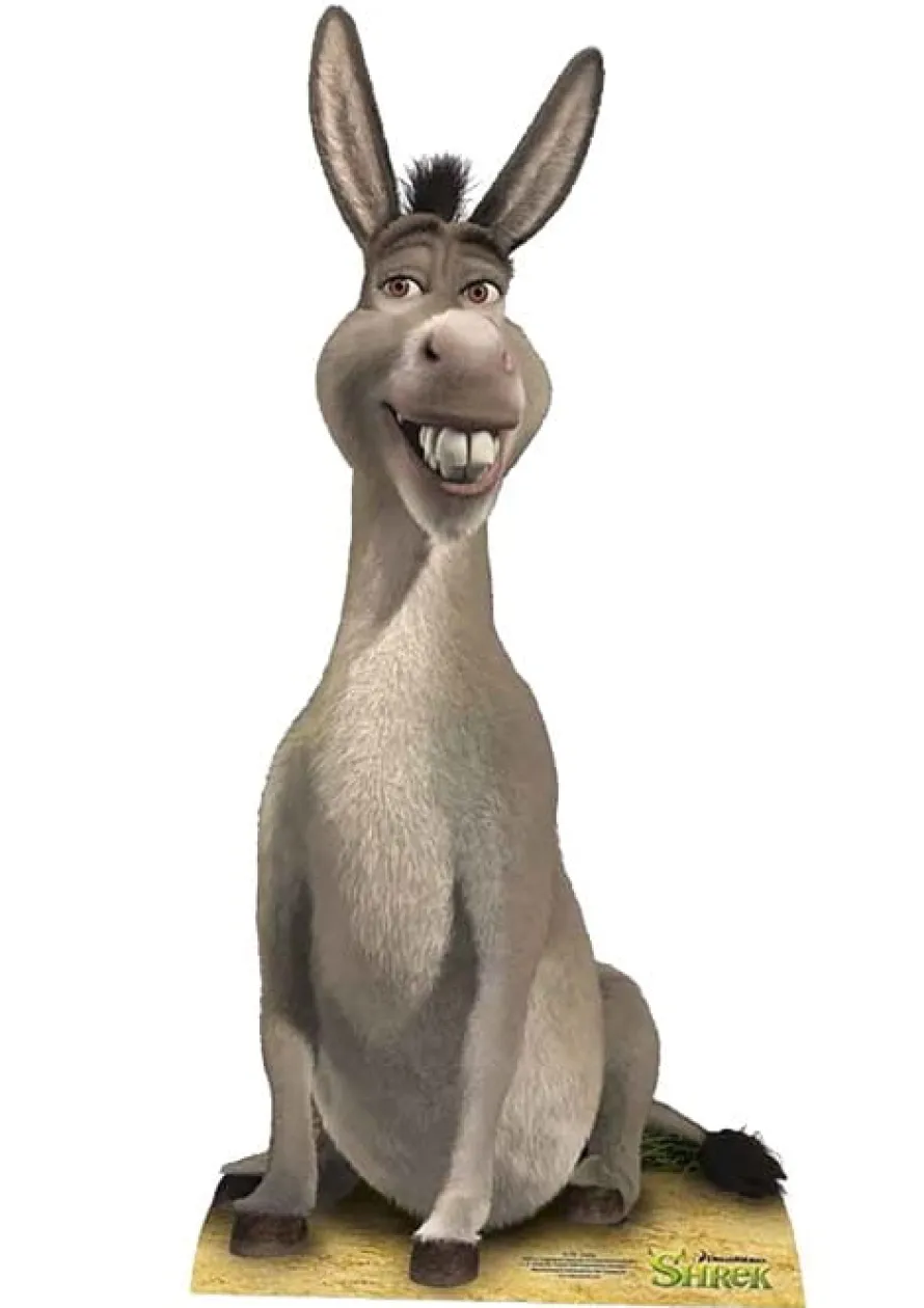 Dekoracja kartonowa OSIOŁ Shrek