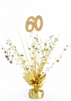Dekoracja kaskadowa 60 LAT złota