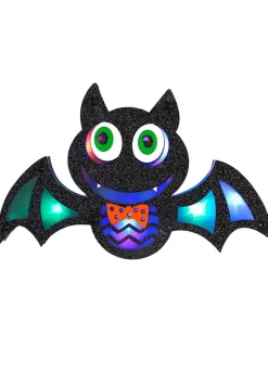 Dekoracja na halloween dla dzieci NIETOPERZ świecący