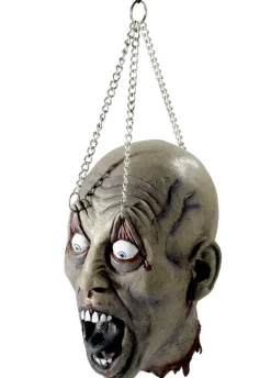 Dekoracja na Halloween GŁOWA NA ŁAŃCUCHACH