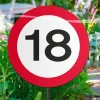 Dekoracja na patyku ZNAK 18