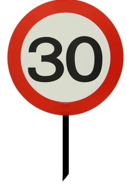 Dekoracja na patyku ZNAK 30